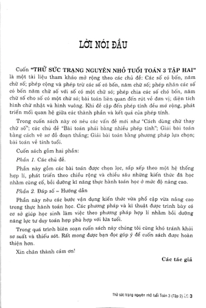combo sách thử sức trạng nguyên nhỏ tuổi toán 3 - tập 1 + 2 (bộ 2 cuốn)