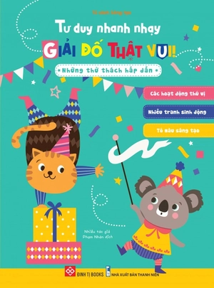 combo sách tư duy nhanh nhạy - giải đố thật vui! (bộ 4 cuốn)