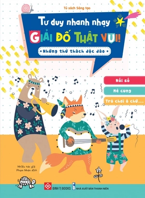 combo sách tư duy nhanh nhạy - giải đố thật vui! (bộ 4 cuốn)