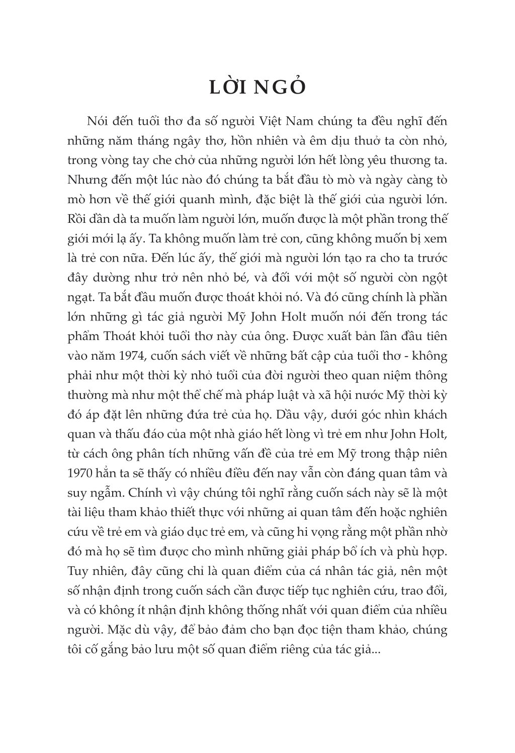 combo sách tư tưởng giáo dục của john holt - nuôi dưỡng sự tự học (bộ 6 cuốn)