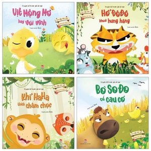 combo sách vun đắp tâm hồn: những kẻ khó ưa -truyện kể trước giờ đi ngủ (bộ 4 cuốn)