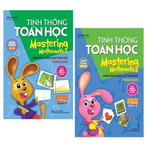 combo tinh thông toán học - mastering mathematics - dành cho trẻ 9 -10 tuổi - quyển a và b (bộ 2 quyển)
