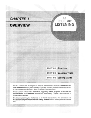 combo toefl ibt - listenning a1 (sách kèm cd)