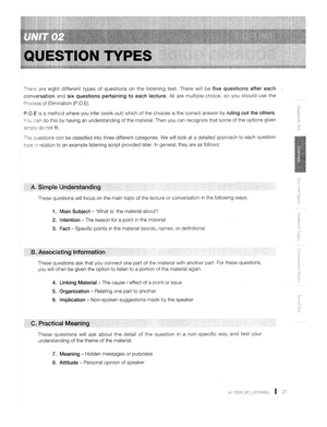 combo toefl ibt - listenning a1 (sách kèm cd)