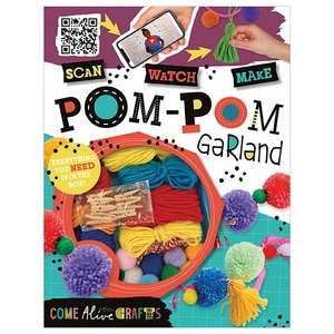 come alive pom-pom garland