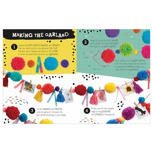 come alive pom-pom garland