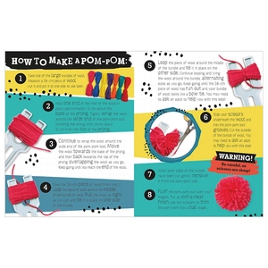 come alive pom-pom garland