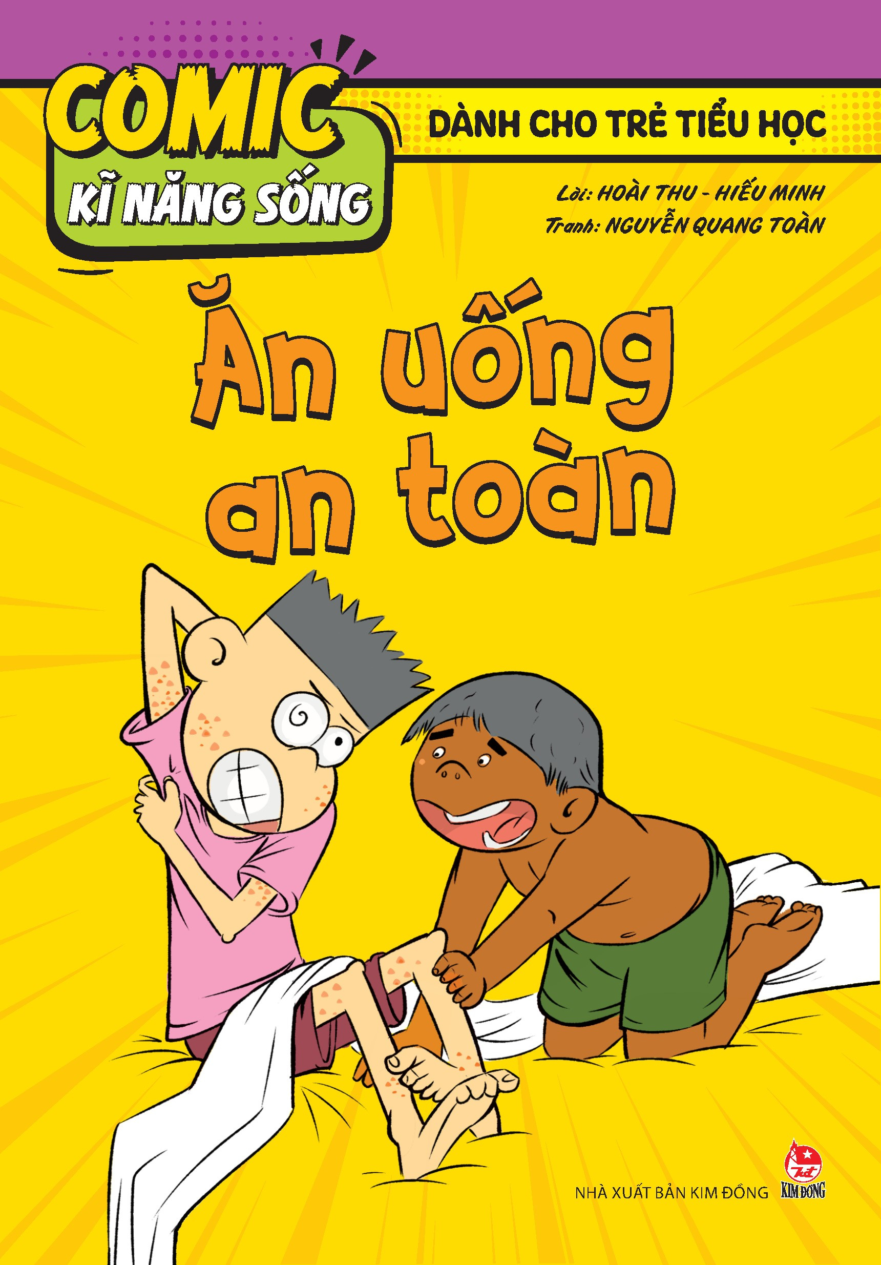 comic kĩ năng sống - dành cho trẻ tiểu học - ăn uống an toàn