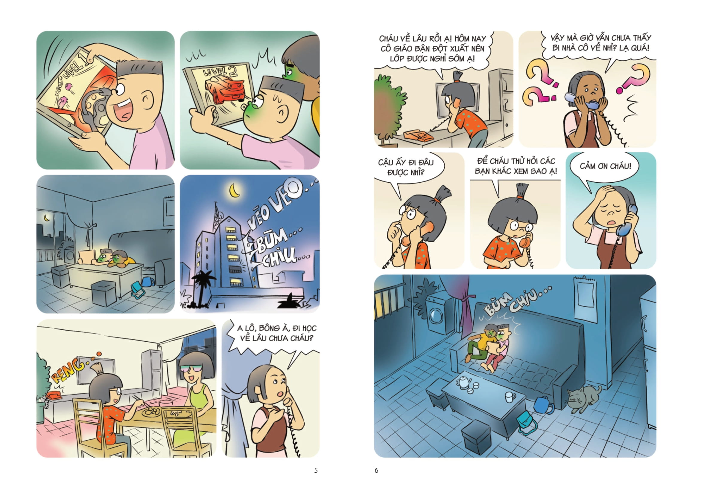 Comic Ki Nang Song - Danh Cho Tre Tieu Hoc - Dung Internet An Toan