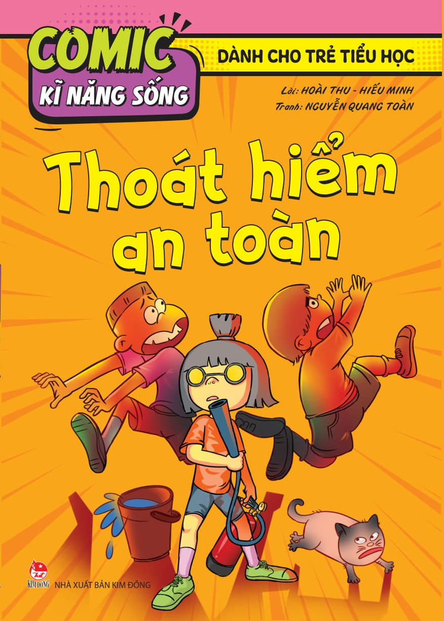 Comic Ki Nang Song - Danh Cho Tre Tieu Hoc - Thoat Hiem An Toan
