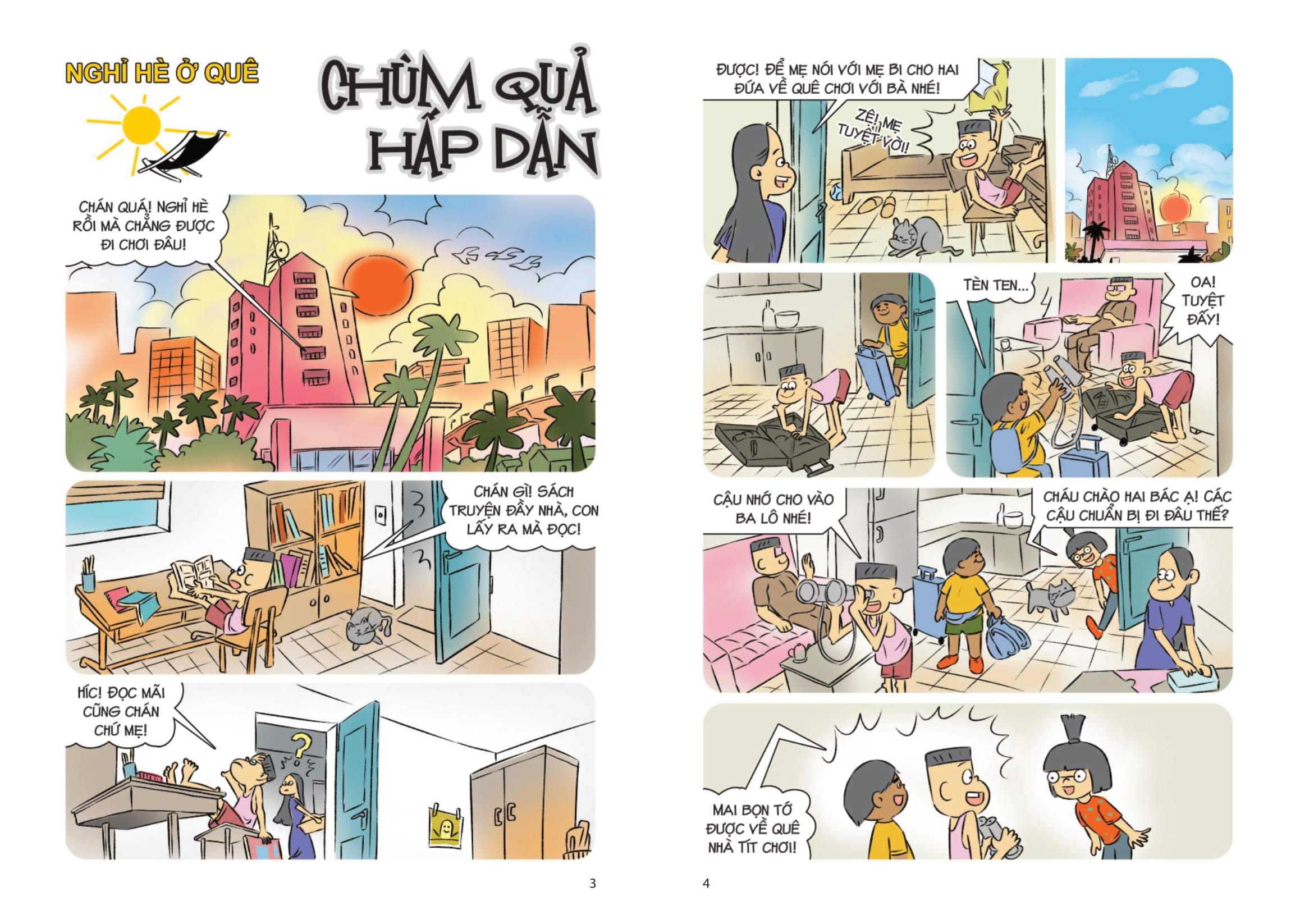 comic kĩ năng sống - dành cho trẻ tiểu học - vui chơi an toàn