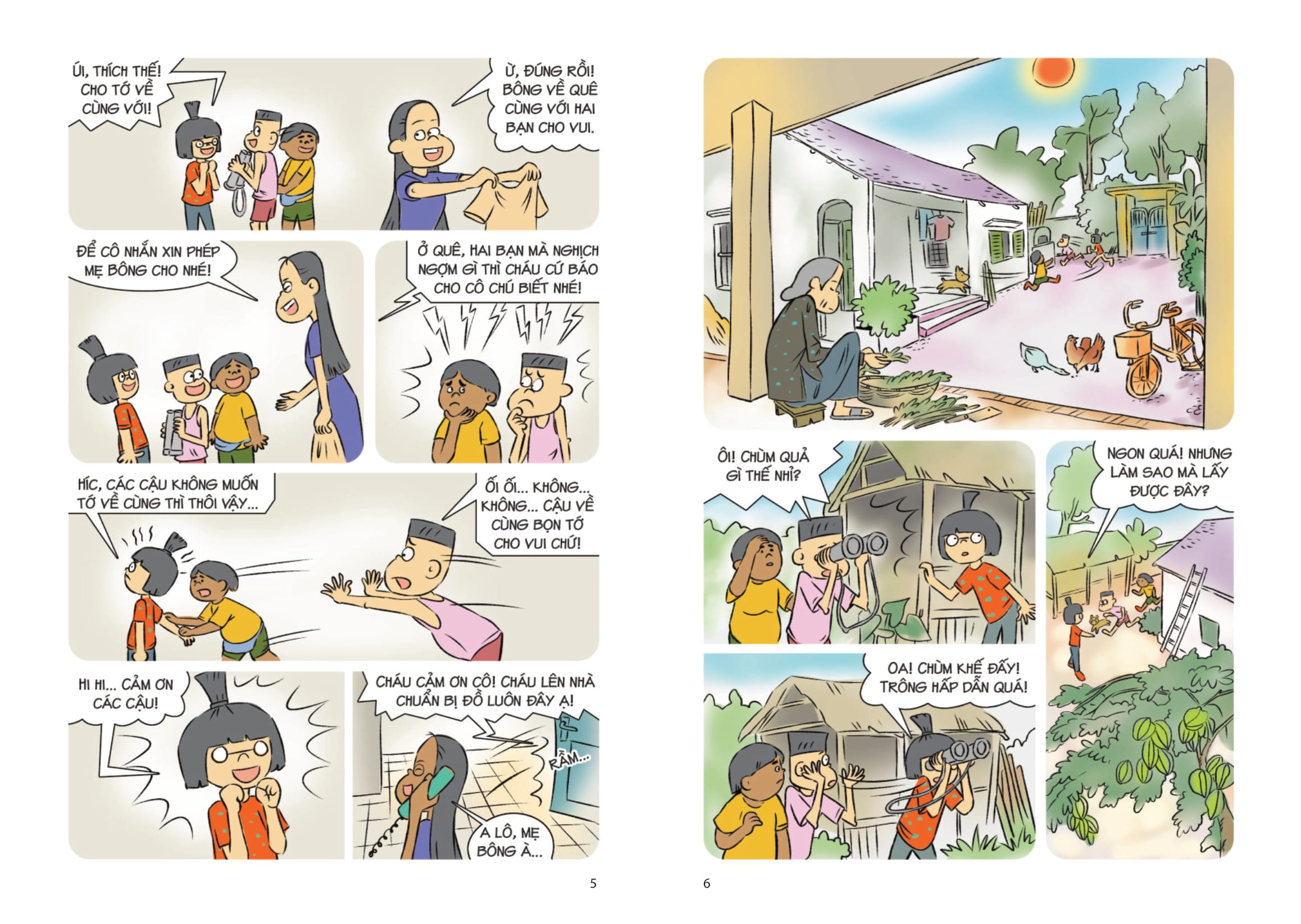 comic kĩ năng sống - dành cho trẻ tiểu học - vui chơi an toàn
