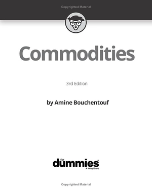 commodities for dummies 3rd edition