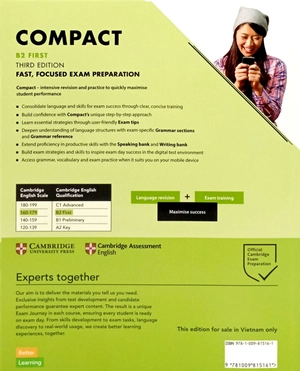 compact b2 - student book without answers (3rd edition)