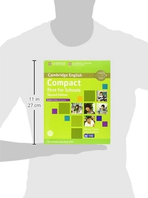 compact first for schools student's book with answers with cd-rom
