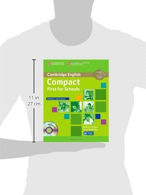 compact first for schools workbook without answers with audio-cd