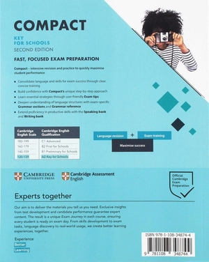 compact key for schools student's book without answers with online practice - 2nd edition