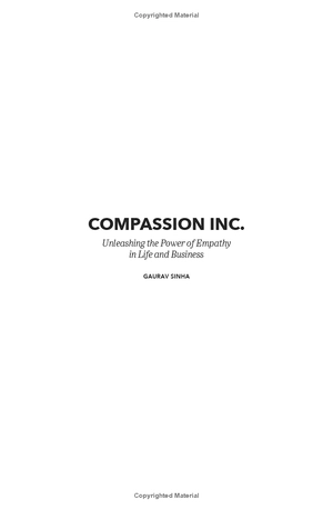 compassion inc.: unleashing the power of empathy in life and business