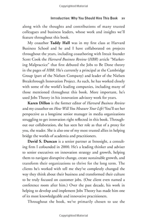 competing against luck: the story of innovation and customer choice