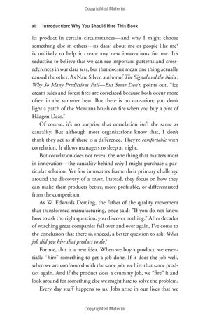 competing against luck: the story of innovation and customer choice