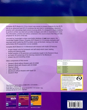 complete ielts bands 6.5-7.5 (c1) wb with answer & audio cd