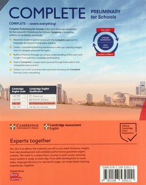 complete preliminary for schools workbook without answers with audio download: for the revised exam from 2020