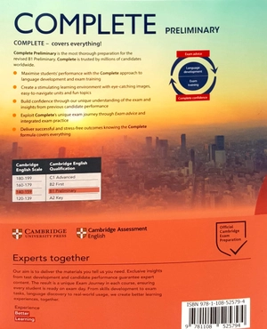 complete preliminary workbook with answers with audio download: for the revised exam from 2020