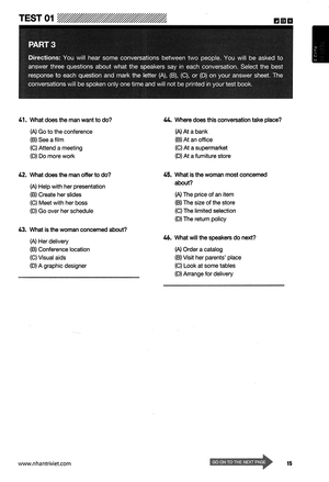 complete toeic listening comprehension (kèm mp3)