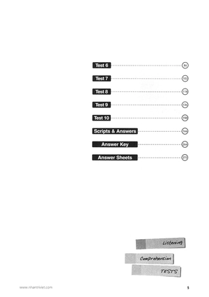 complete toeic listening comprehension (kèm mp3)