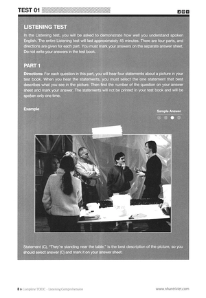 complete toeic listening comprehension (kèm mp3)