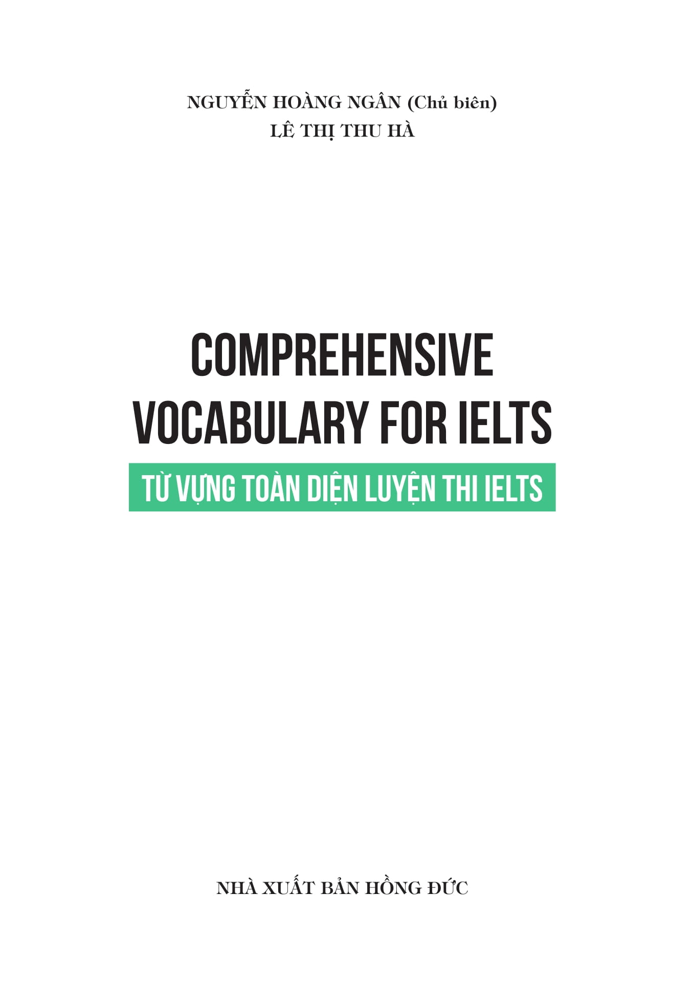 Comprehensive Vocabulary For IELTS - Tu Vung Toan Dien Luyen Thi IELTS