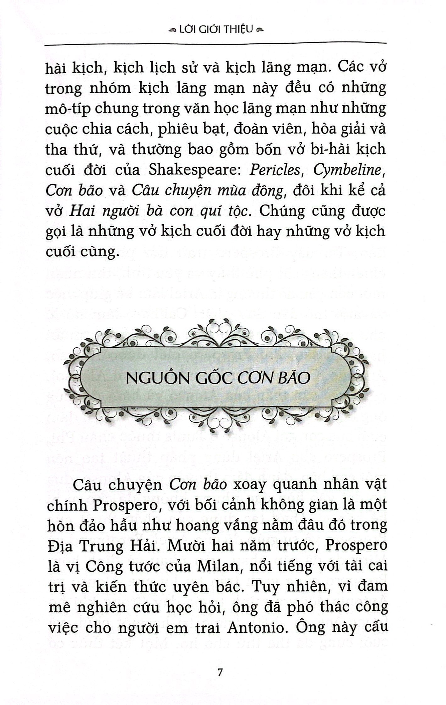 cơn bão - the tempest