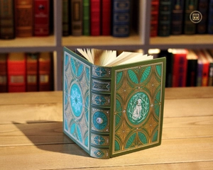 con bim trắng tai đen - ấn bản giới hạn - bìa da