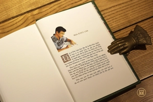 con bim trắng tai đen - ấn bản giới hạn - bìa da