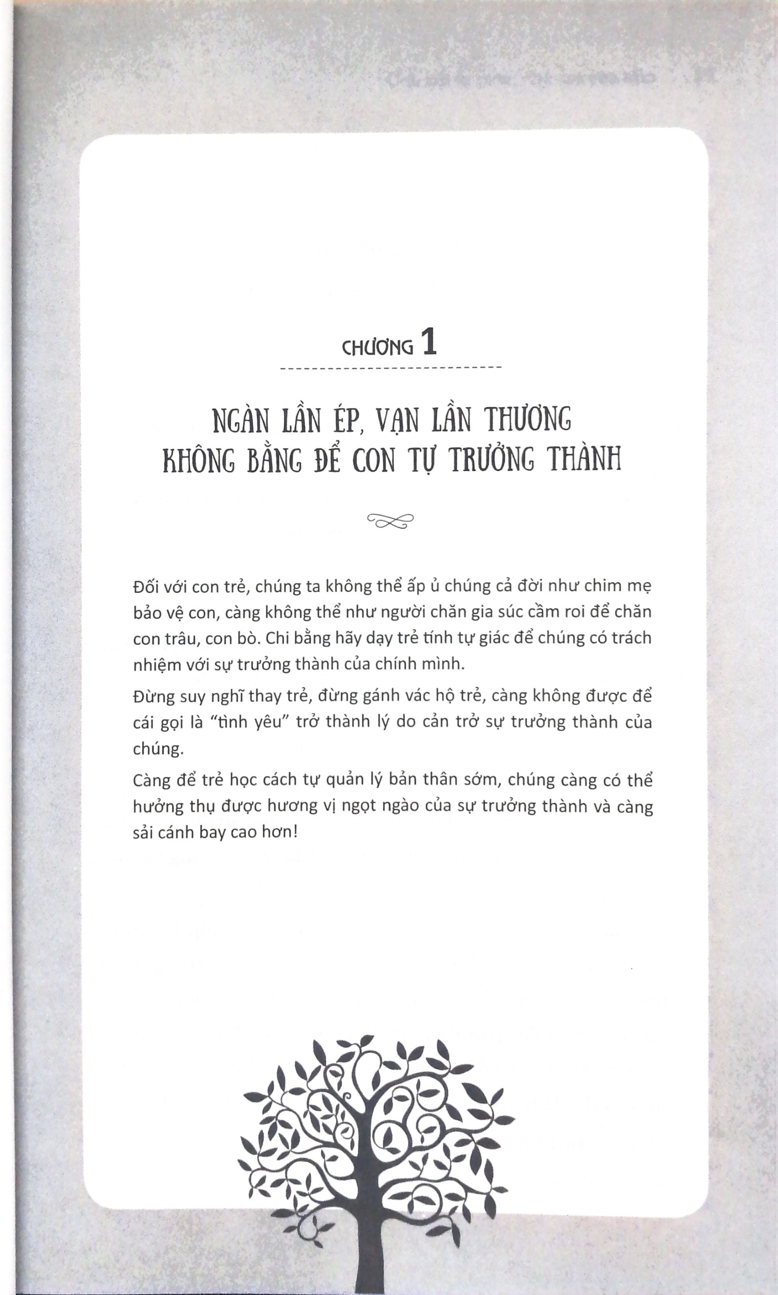 con cái tự giác cha mẹ yên tâm