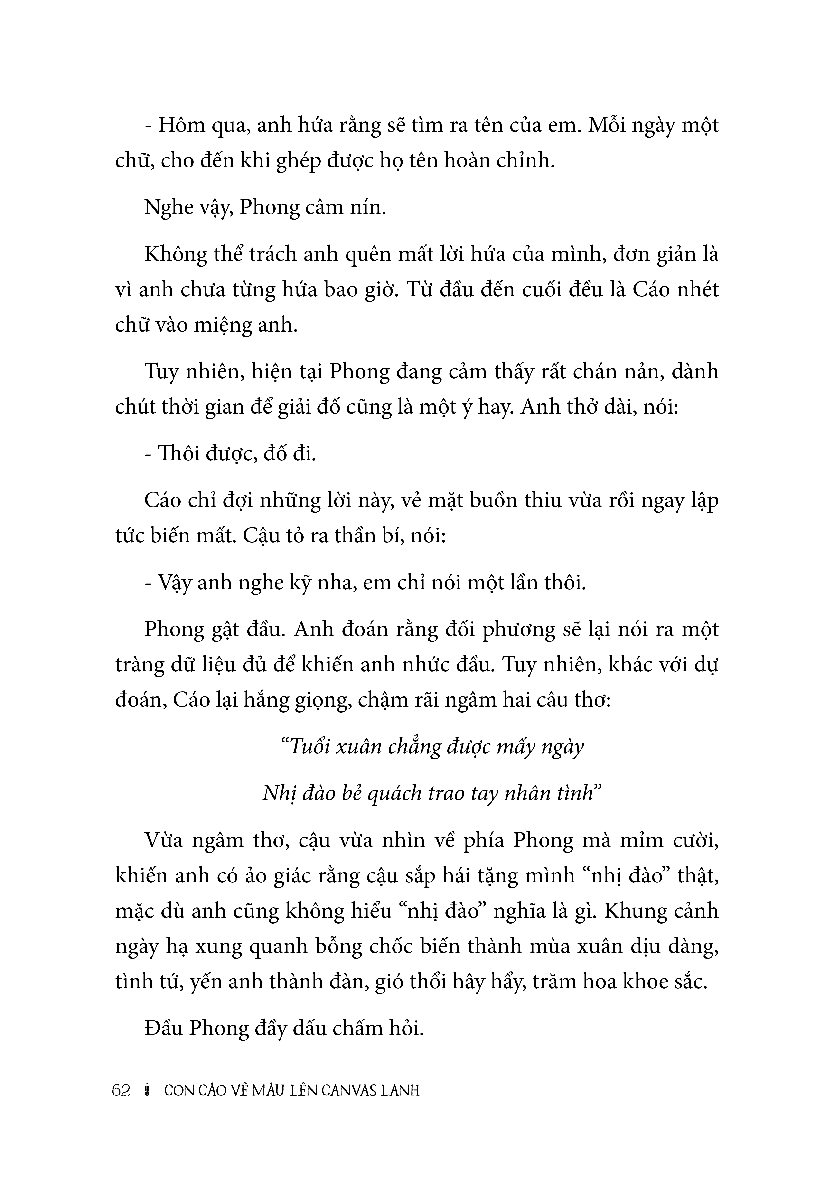 Con Cao Ve Mau Len Canvas Lanh