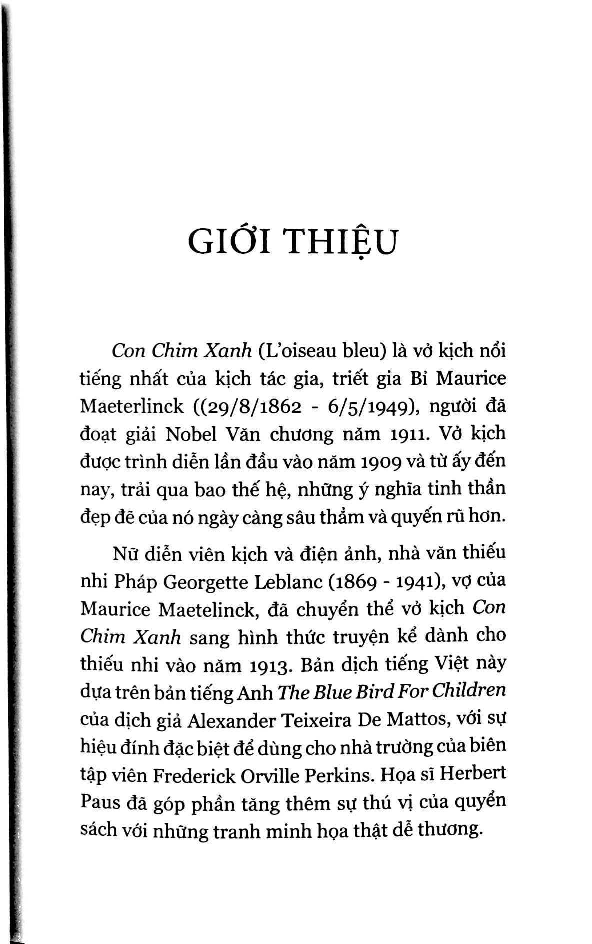 con chim xanh hạnh phúc