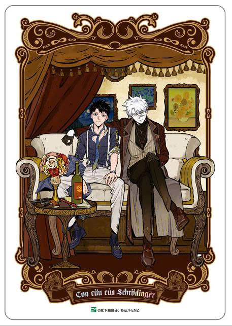 Con Cuu Cua Schrodinger - Tap 1 - Ban Suu Tam - Tang Kem Bookmark Hai Mat + Moc Khoa Acrylic + Clear Card + Sticker