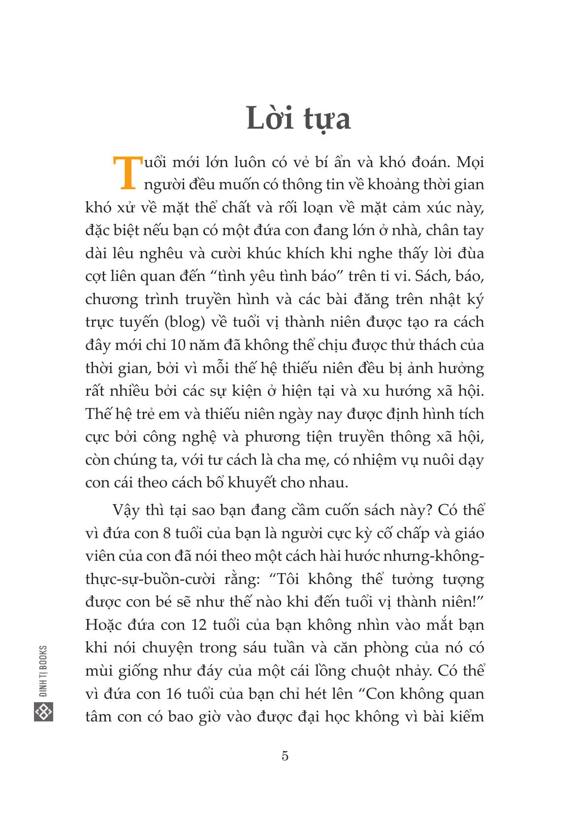 con dậy thì, cha mẹ cần làm gì?