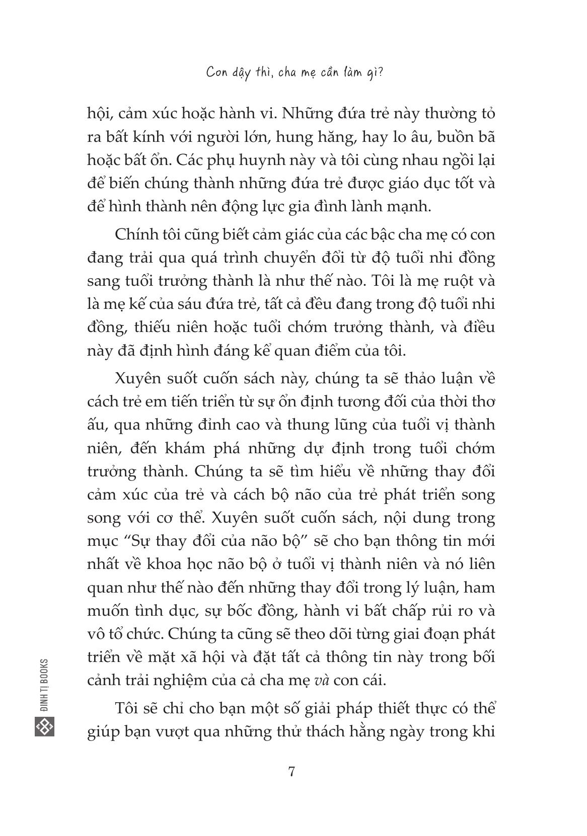 con dậy thì, cha mẹ cần làm gì?