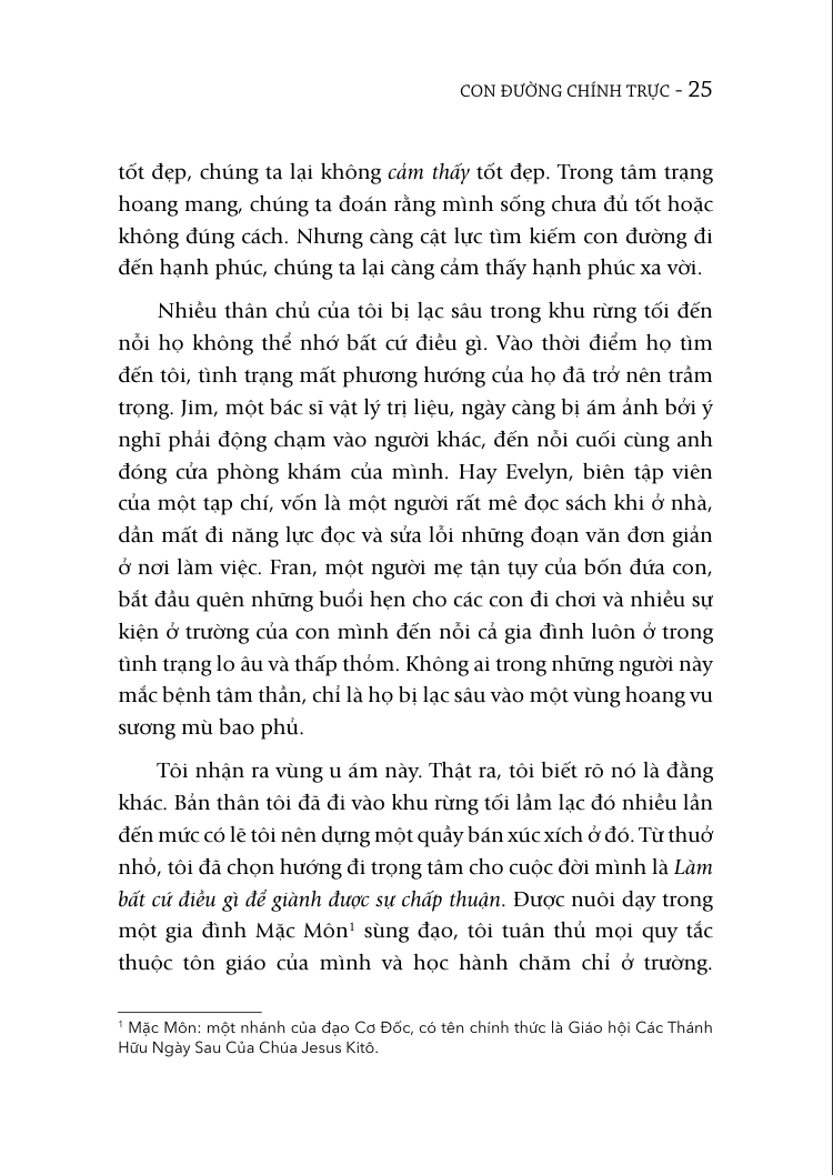 con đường chính trực