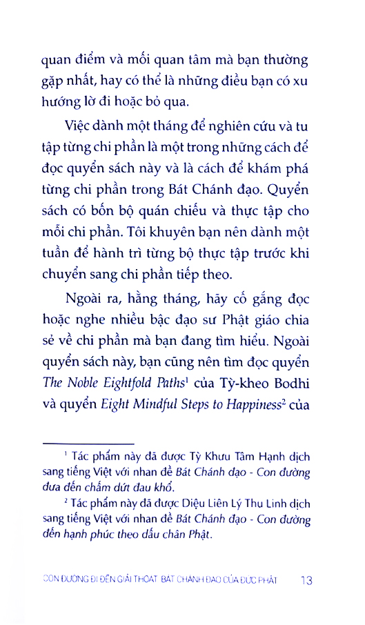 Con Duong Di Den Giai Thoat - Bat Chanh Dao Cua Duc Phat