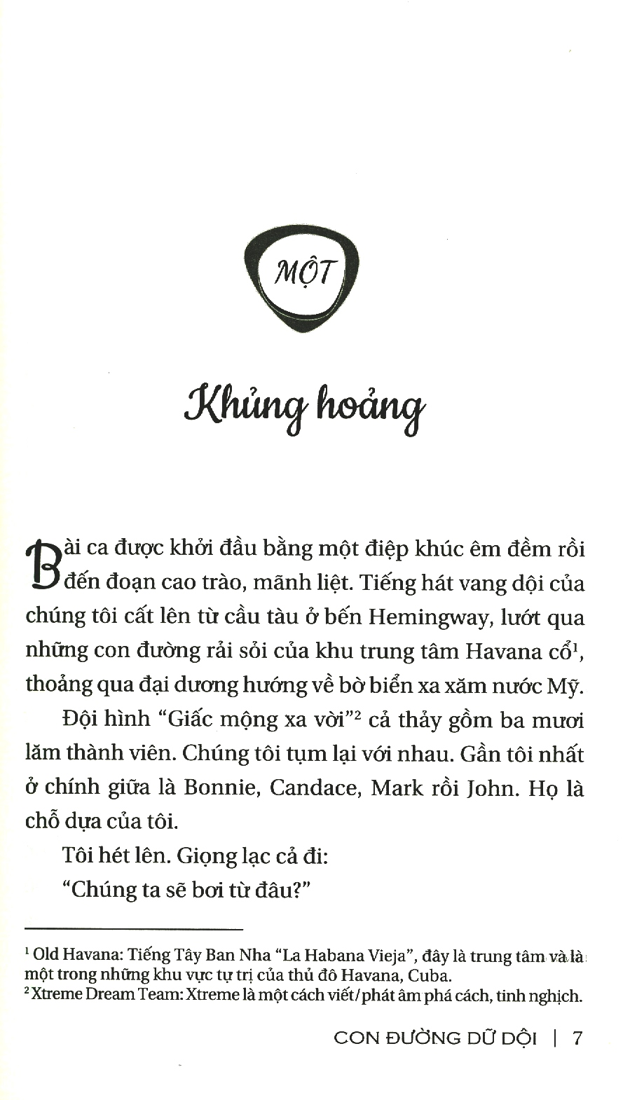 con đường dữ dội