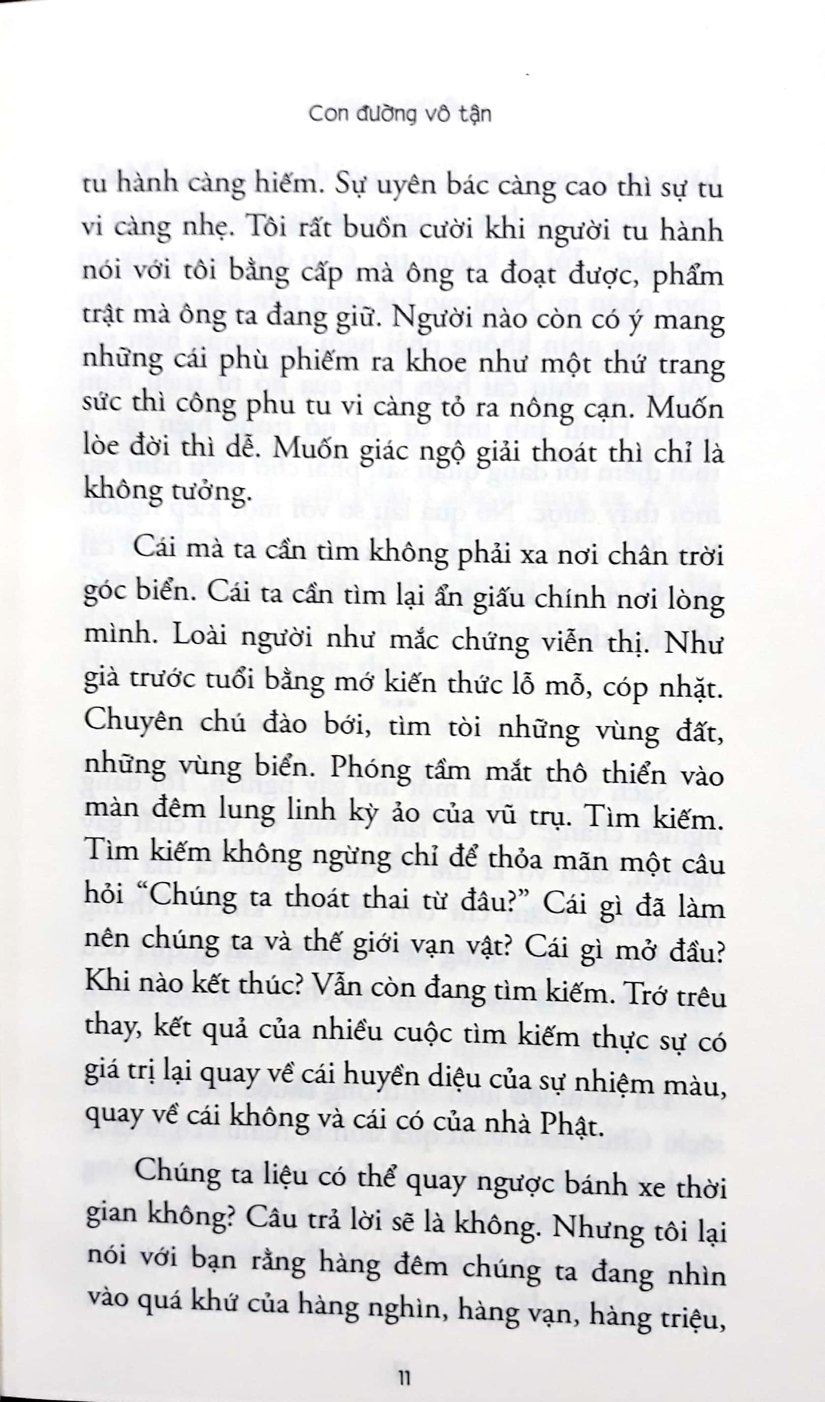 con đường vô tận (bút ký)