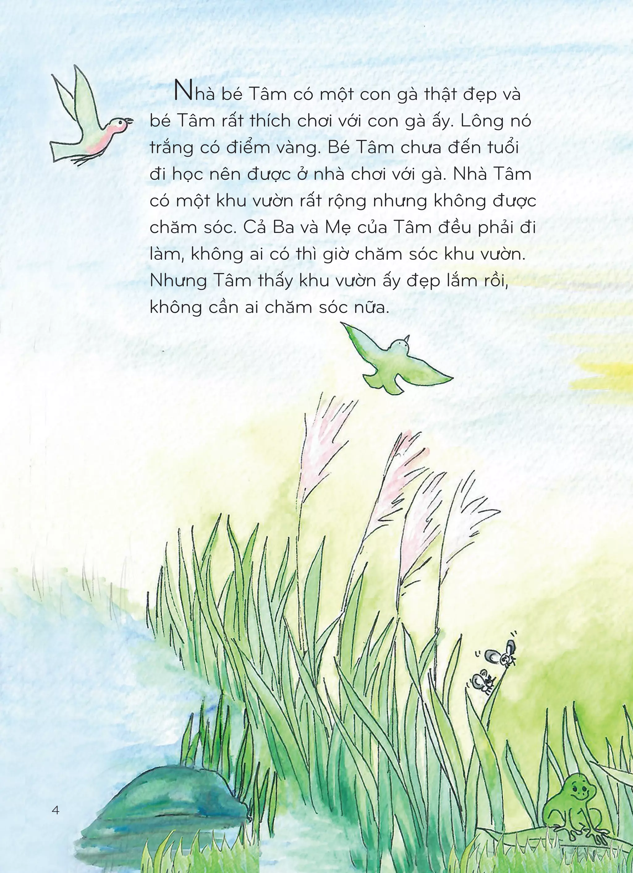 con gà đẻ trứng vàng - bìa cứng (tái bản 2023)