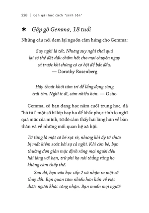 con gái học cách “sinh tồn” - 10 bí quyết tâm lý để tuổi trẻ của bạn ở một đẳng cấp khác