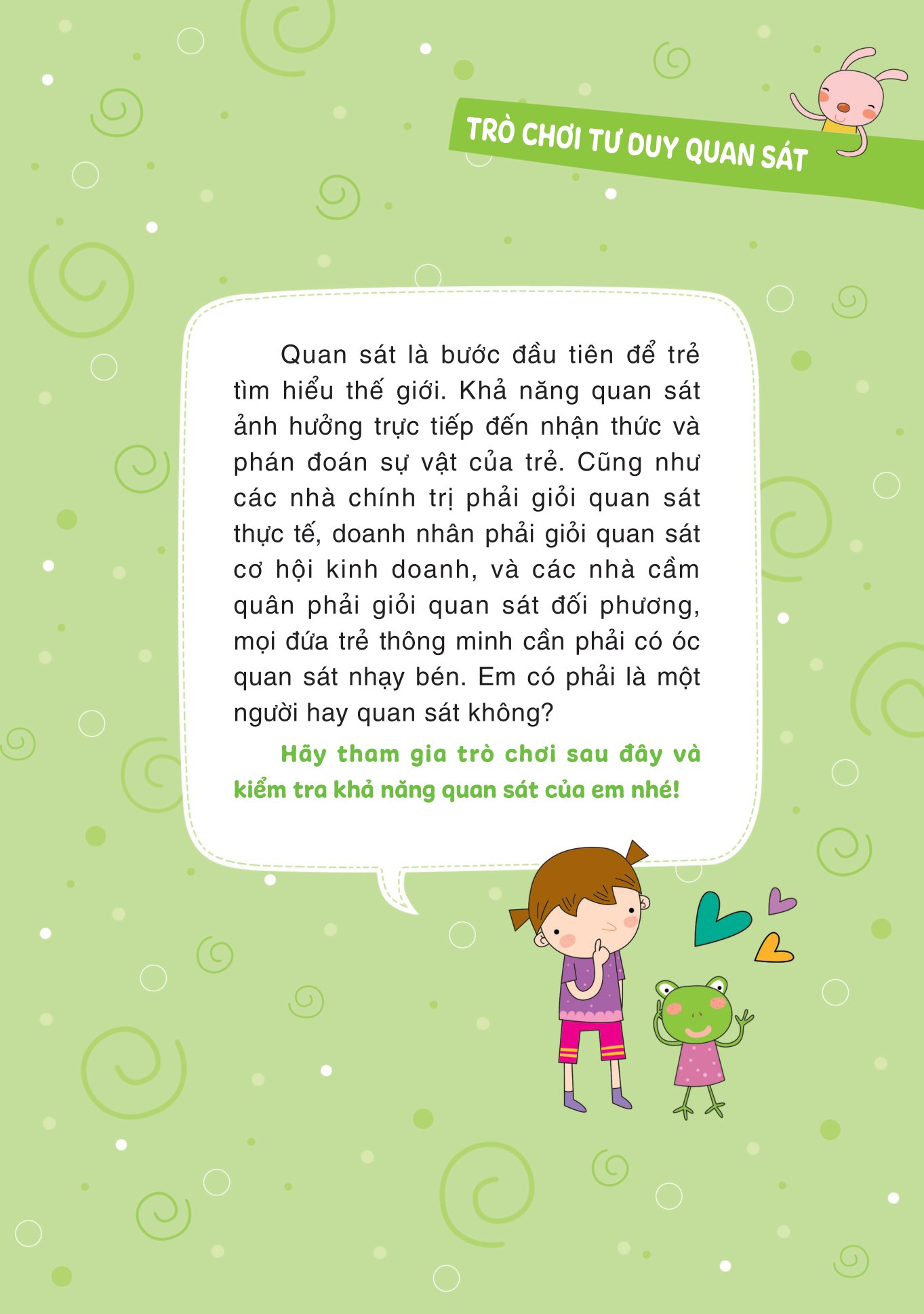 con học và chơi để có iq thiên tài - gợi mở não bộ