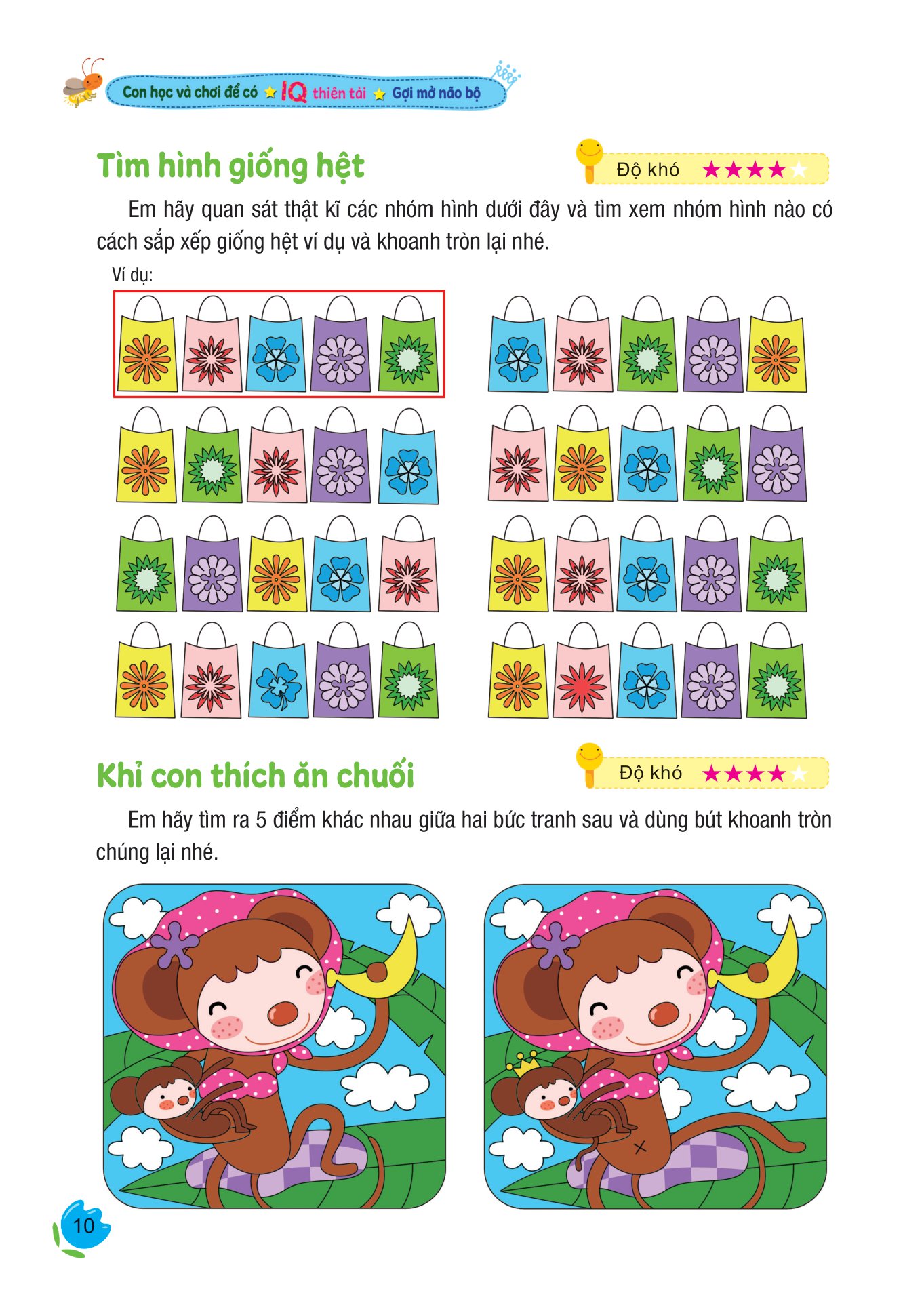 con học và chơi để có iq thiên tài - gợi mở não bộ