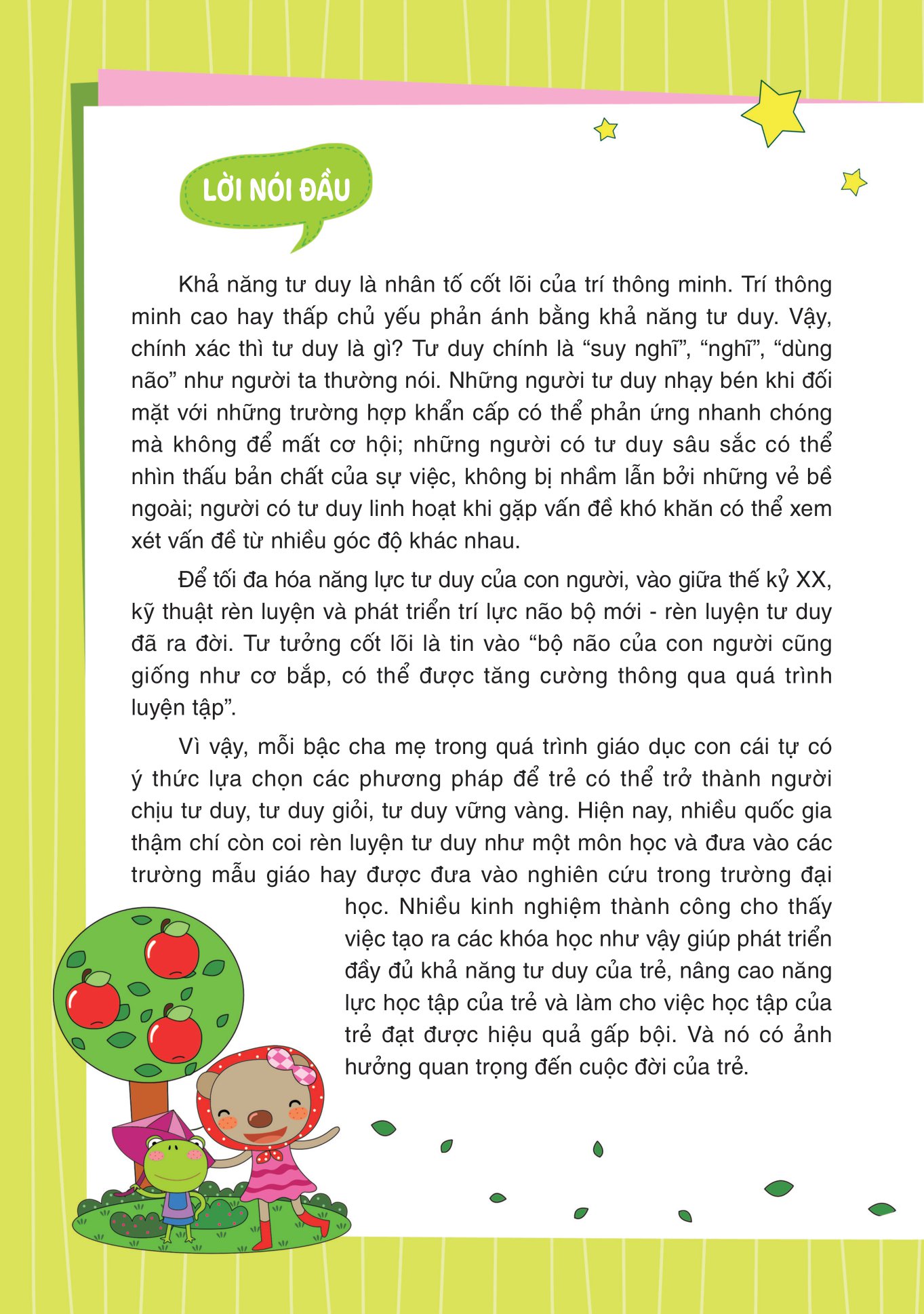 con học và chơi để có iq thiên tài - gợi mở não bộ