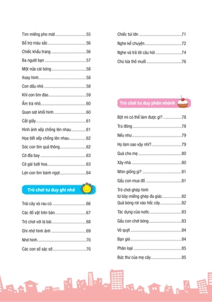 con học và chơi để có iq thiên tài - thách thức tư duy